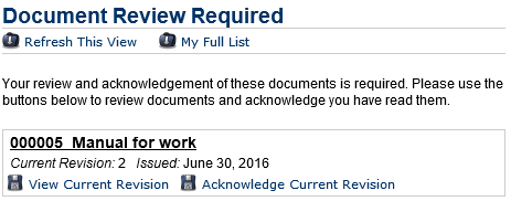 Required Documents